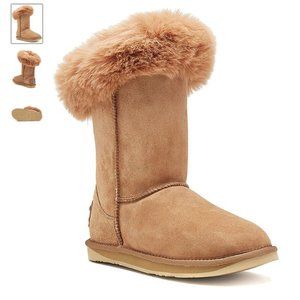 Australia Luxe Collective Foxy Short Suede Boots Shoes